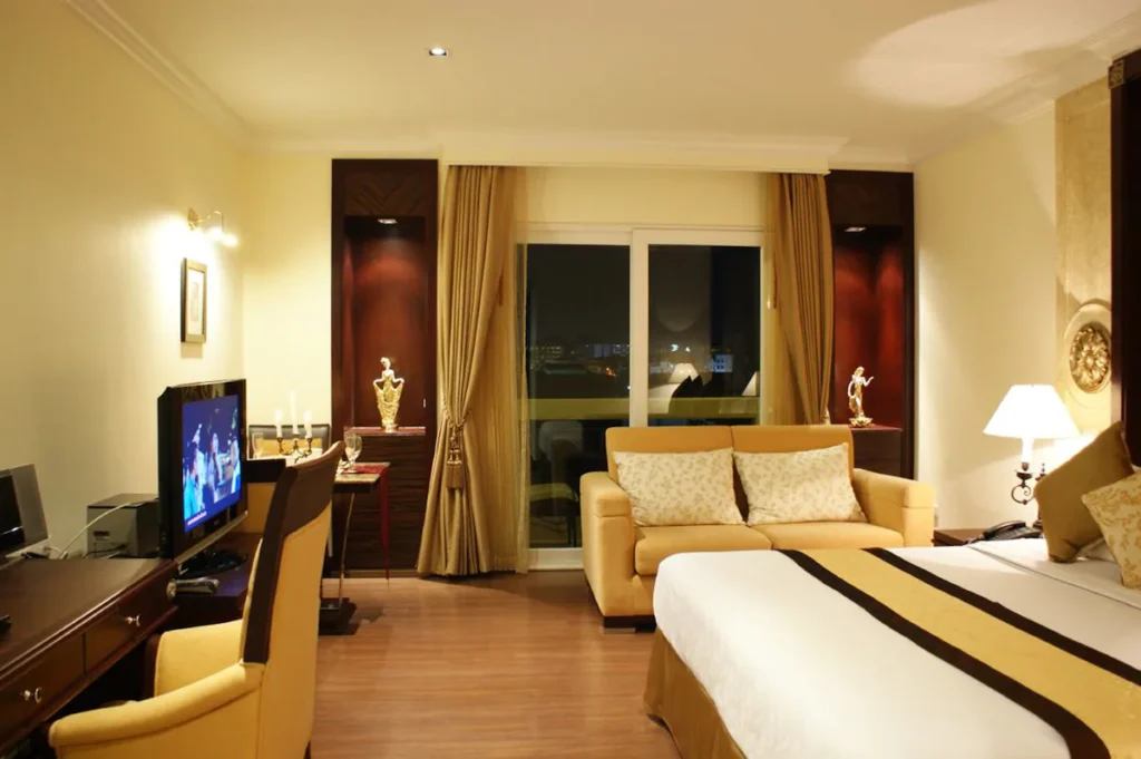 example of a room at the LK Residence hotel